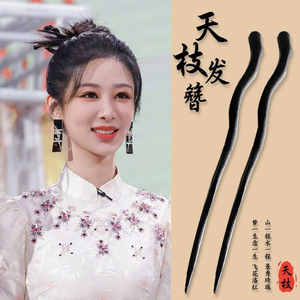 杨紫同款古风发簪女新中式盘发簪子简约现代步摇旗袍汉服头饰发钗