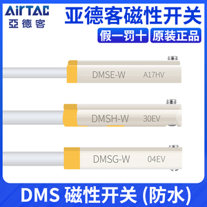 亚德客IP68级防水DMS电子两线磁性接近开关DMSG/DMSH/DMSE-020-W