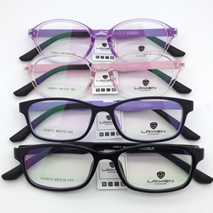 莱肯laiken全框眼镜架超轻小框眼镜男女配近视防蓝光lk3011/3012