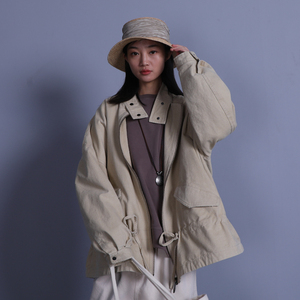 竹林石屋春款外套