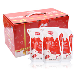光明乳酸菌饮品轻巧包180ml*12袋装儿童酸奶饮料整箱早餐奶常温