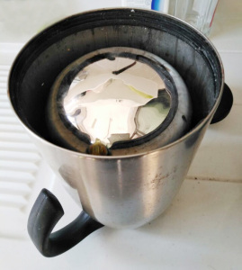 瑞家金榕欧橡保温瓶壶热水瓶内胆玻璃瓶胆 清水 盖子 瓶盖