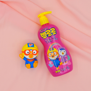 韩国pororo宝露露三合一婴幼儿童洗发水沐浴露润肤露宝宝洗护3合1