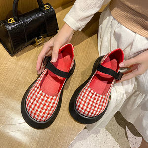 【复古格子松糕鞋】复古格子松糕鞋品牌,价格 - 阿里巴巴
