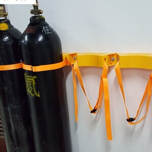 适用望之汐气瓶固定支架实验室医院氧气瓶防倾装置桌边固定架防倒