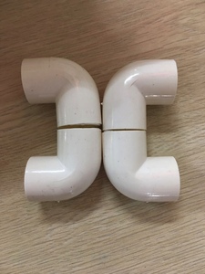 pvc中型b弯头   pvc穿线管弯头   16 20 25 32 40 50各个规格