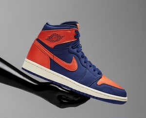 rainbow air jordan 1 retro high aj1尼克斯  篮球鞋ah7389-408