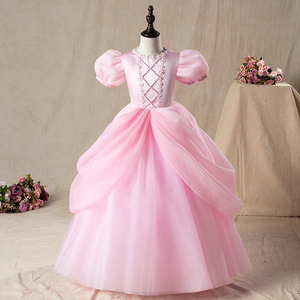 002人付款淘宝美人鱼衣服女童儿童爱丽儿连衣裙万圣节服装cos公主裙