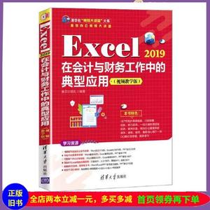 二手书Excel 2019在会计与财务工作中的典型应用（视频教学版