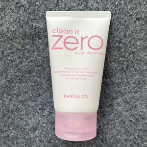 芭妮兰zero洁面乳温和泡沫洗面奶女深层清洁韩国正品