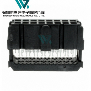 TE泰科 1658622-3 16Pin 2.54mm IDC压线端子 连接器 正品