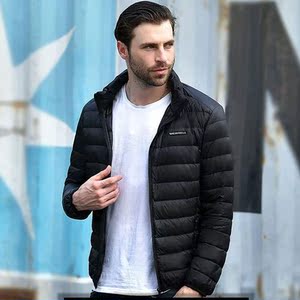 【麦乐】填充羽绒服可外穿可做内胆尼龙防泼水面料袖口魔术贴