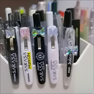 斑马中性笔jj15黑笔学生用樱花ins水笔学霸刷题笔sarasa笔限定蝴蝶款