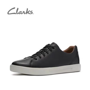 clarks其乐男鞋新款系带运动休闲板鞋软皮小白鞋潮Un Costa Lace