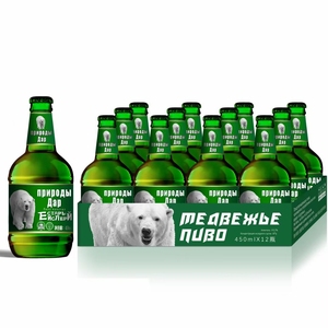 朗斯克大白熊精酿啤酒图片
