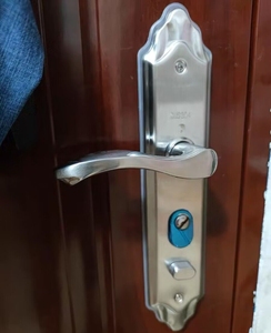 房门锁进户手柄木门通用型室外老式铁门整套防盗门锁入户家用套装