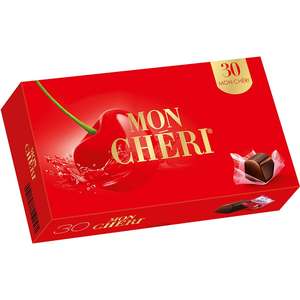 现货新到德国进口费列罗樱桃酒心黑巧克力moncheri蒙雪丽30颗礼盒