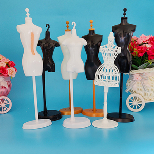 儿童迷你服装设计陈列工具DIY模特架展示做衣服半身人形婚纱裙子