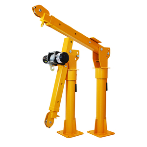 车载吊机12v随车折叠小吊机24v单臂升降电动提升机1吨货车起重机2