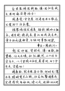 天猫鸿儒个性手写字帖成人行楷速成女生硬笔行书字帖大学生钢笔练字帖