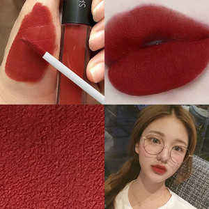 卡姿兰哑光ins唇釉车厘子色女学生款平价雾面丝绒德国法国平价小