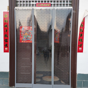 门帘防蚊自吸夏天pvc夏季门帘大门超市店铺商铺用磁吸透气挡苍蝇