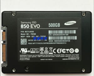 Samsung/三星850EVO 500G  2.5寸 SATA3 笔记本台式机SSD固态硬盘