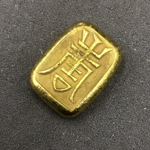 古代钱币清朝金币 金元宝 寿字金锭实心金元宝手把件摆件金币