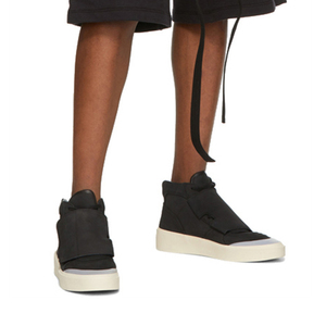 fear of god第六季欧美街头百搭运动板鞋潮牌魔术贴fog高帮板鞋男