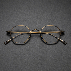 六边形眼镜框男