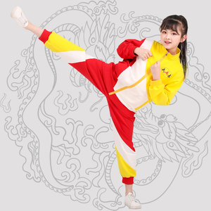 少儿武术运动服装儿童武术校服春秋装武术队训练服装少林武术服