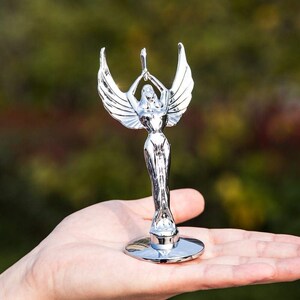 汽车车标立标飞鹰标3d女神标别克大众现代通用引擎盖立体贴标