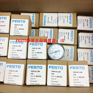 FESTO 费斯托压力表 MA-40 -63-16 -10-1/8-EN 162836  162840