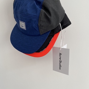换季清仓国现~acne studios方块笑脸/撞色饰边字母logo经典棒球帽