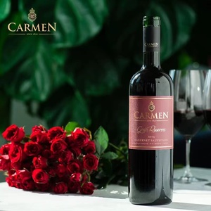 卡乐门carmen格兰珍藏赤霞珠干红葡萄酒智利原瓶进口单支
