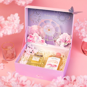 520情人节浪漫樱花礼物盒创意高档礼品盒大号小号立体盒包装盒子