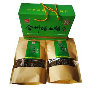 李哥哥全州醋血鸭速食500g*2袋/盒(绿色)【桂林全州县特产】