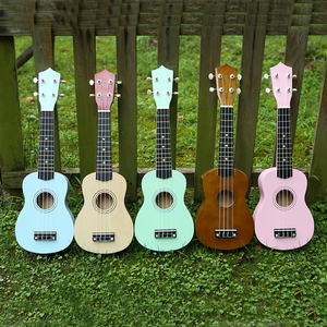 入门彩色21寸23寸尤克里里ukulele初学者乌克丽丽儿童迷你小吉他