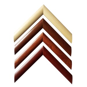 中式画框线条实木红木相框边条原木油画书法字画裱框条十字绣装裱