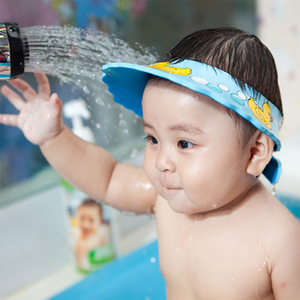 抖音同款马博士婴儿洗头帽儿童防水护耳幼儿小孩洗澡洗头发卡通帽