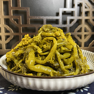 整棵雪菜安徽马鞍山宣城特产腊菜苔腌菜苔雪里蕻开胃下饭小咸菜