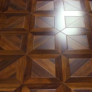 木地板强化复合防水耐磨地板12mm客厅家用美式复古轻奢人字拼花板