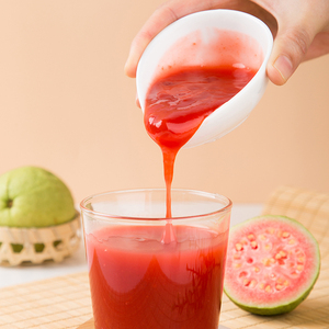 茶小冷红芭乐果味饮料浓浆满瓶芭乐葡奶茶店专用红番石榴果酱