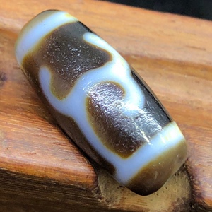 藏传绿度母天珠 西藏天珠吊坠 佛珠手串项链吊坠diy文玩配珠配饰