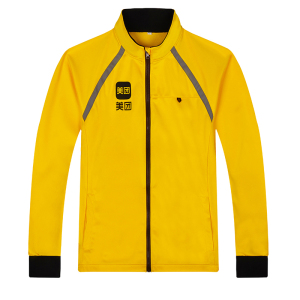 美团外套衣服外卖骑手工作服2022新款上衣长袖春秋装卫衣夏季短袖