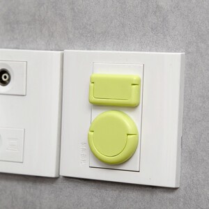 日本购yx婴幼儿童防触电插座保护盖三相俩相插板防护盖电源插孔插