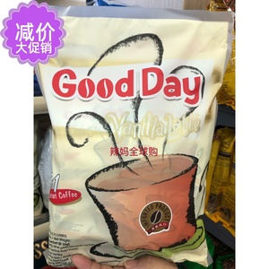 印尼咖啡goodday好日子vanillalatte香草拿铁咖啡600g