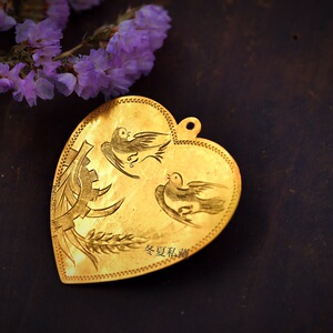 00tb9082_1938淘宝上海老庙黄金戒指盒吊坠盒手链盒项链盒珠宝店