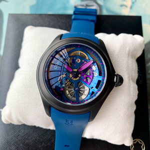 corum 昆仑 泡泡 l082/03166 限量镂空机械腕表