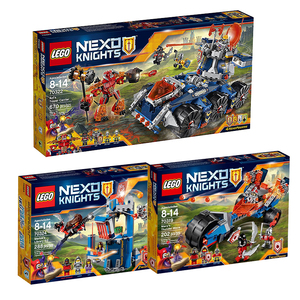 lego乐高骑士团70319/70322/70324梅西的雷霆12连发冲锋车积木